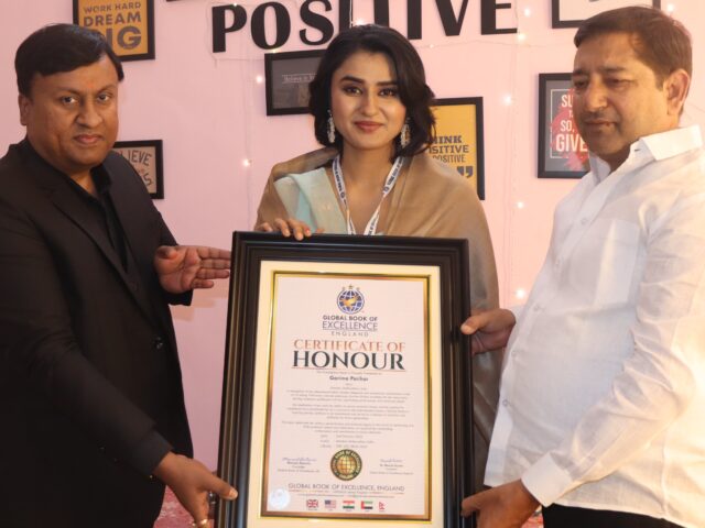 A Proud Moment for Garima Parihar!